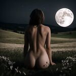 Tropical Night Dreams: Erotic Nudes under Moonlight