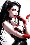 AI Generated Porn: Vampire Mistress in Provocative AI Nudes