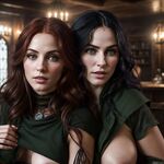 AI Nudes: XXX AI Girls from The Witcher, Featuring Yennefer, Merigold, and Stunningly Generated Sexy Art