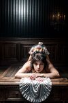 Sexy Naked AI Girl as a Fantasy Housekeeper: Stockings, Uniform, and the Hottest AI Nudes