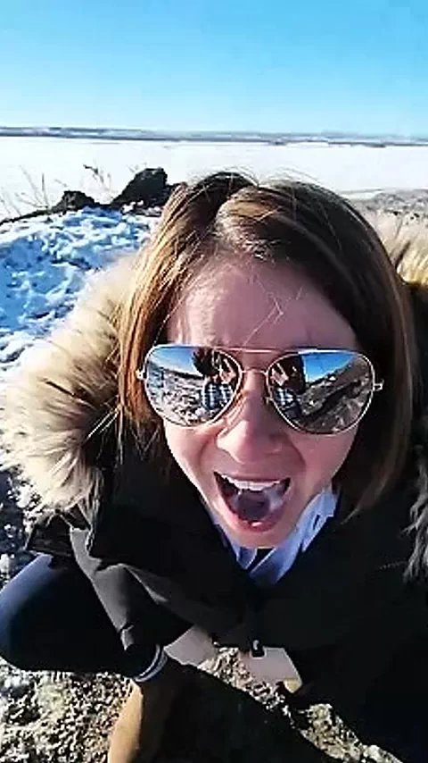 POV Pleasure: Watch as an Amateur's Big Dick Gets Her Off in Public
